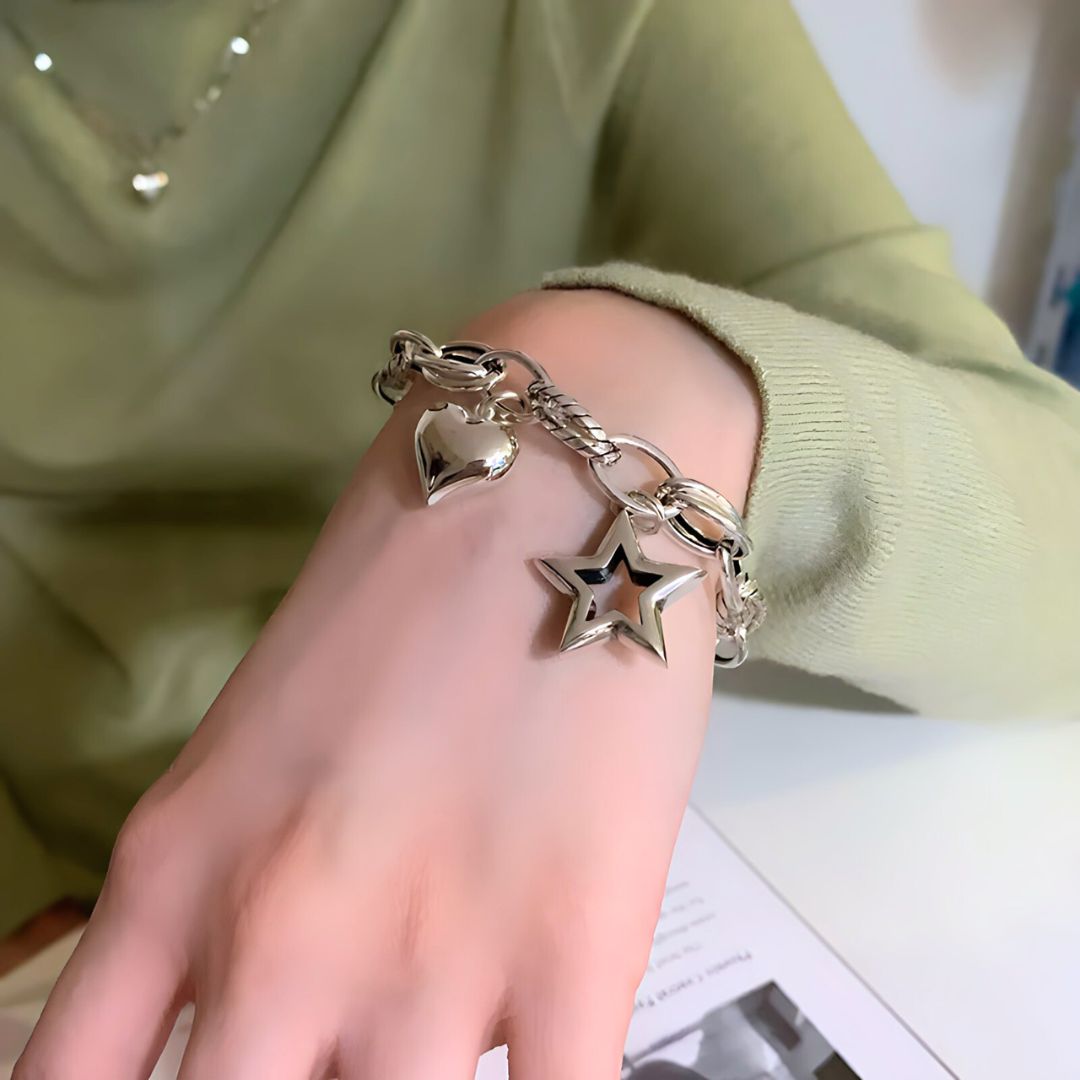Pulsera de Plata 925 - Estrella