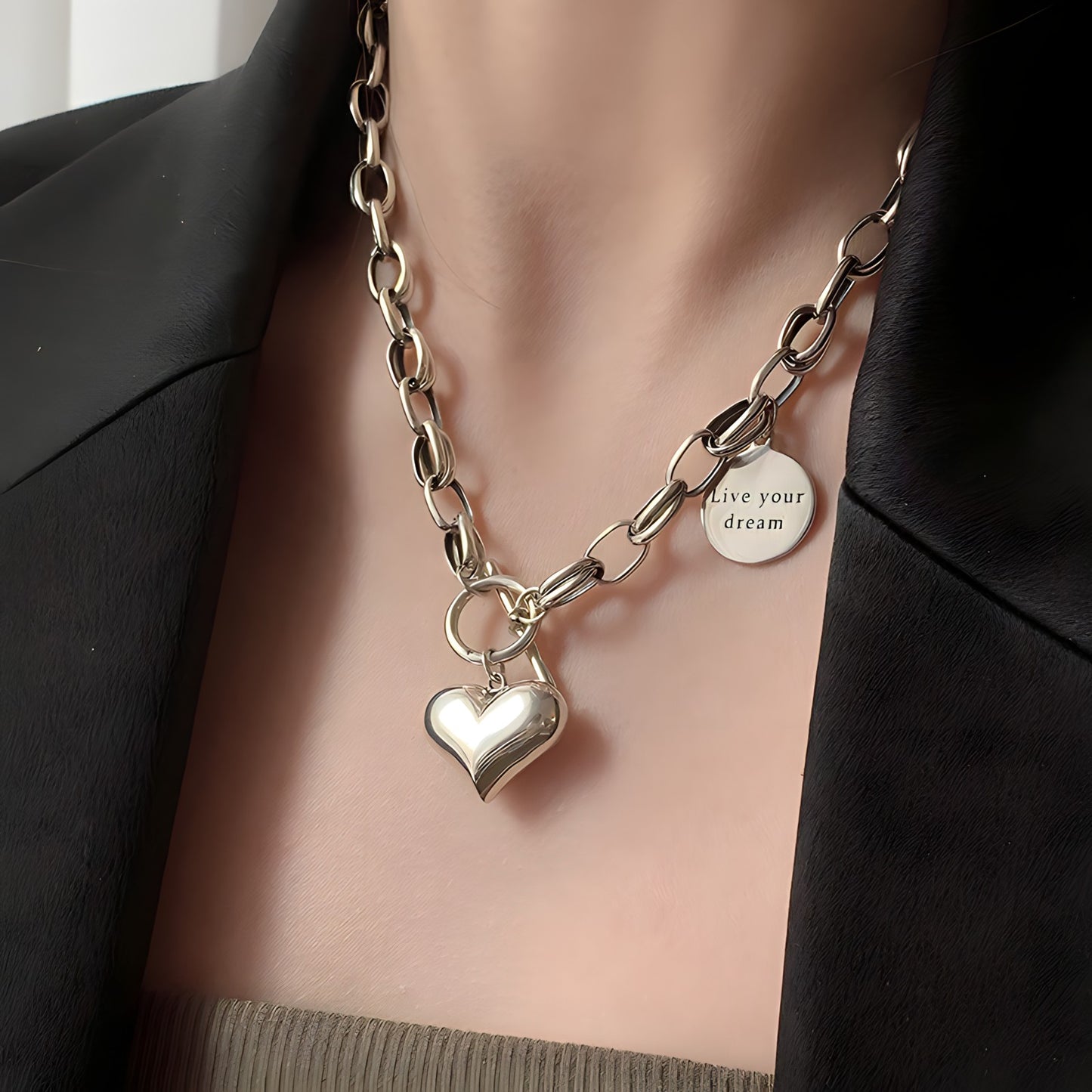 Collar de Plata 925 - Love