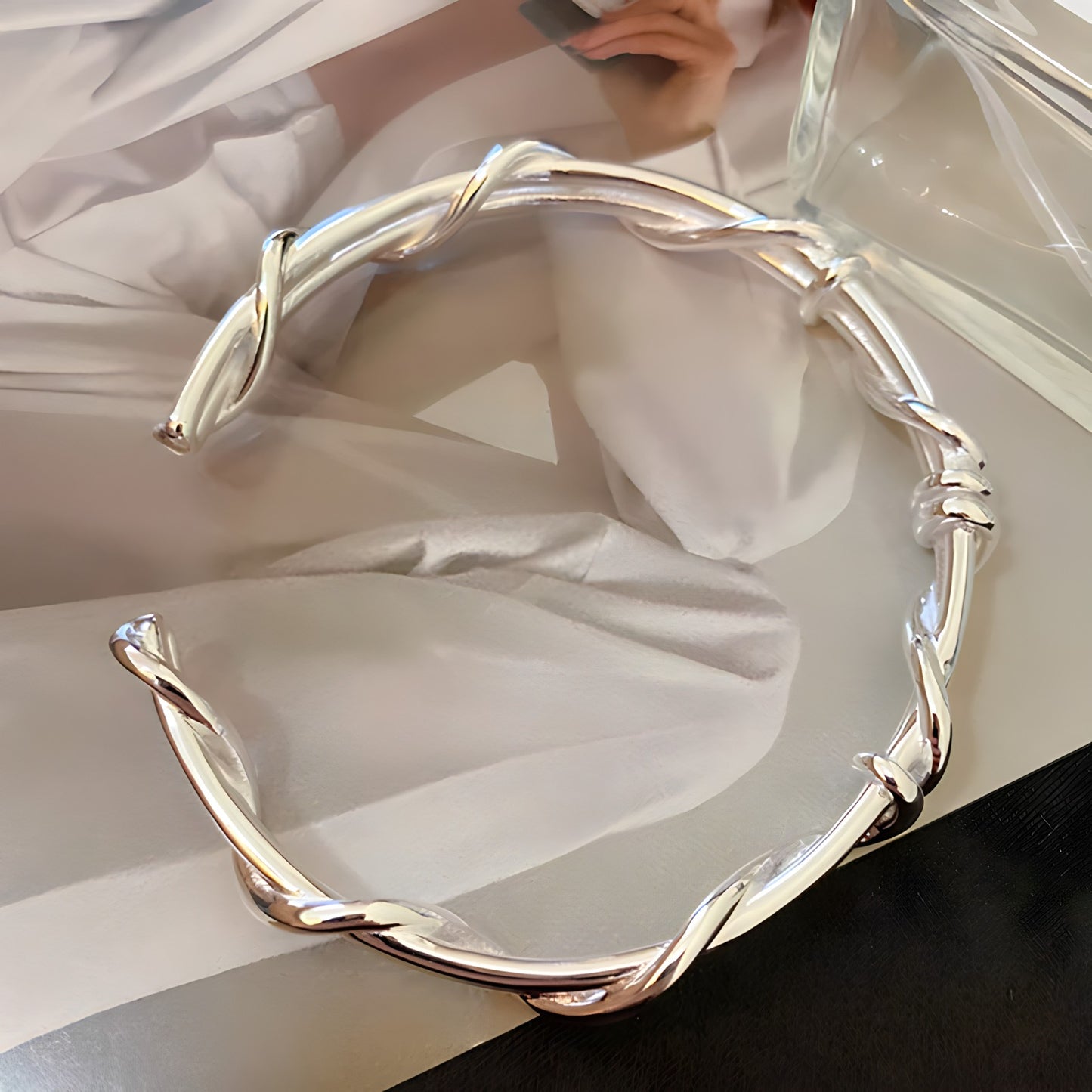 Pulsera de Plata 925 - Cable