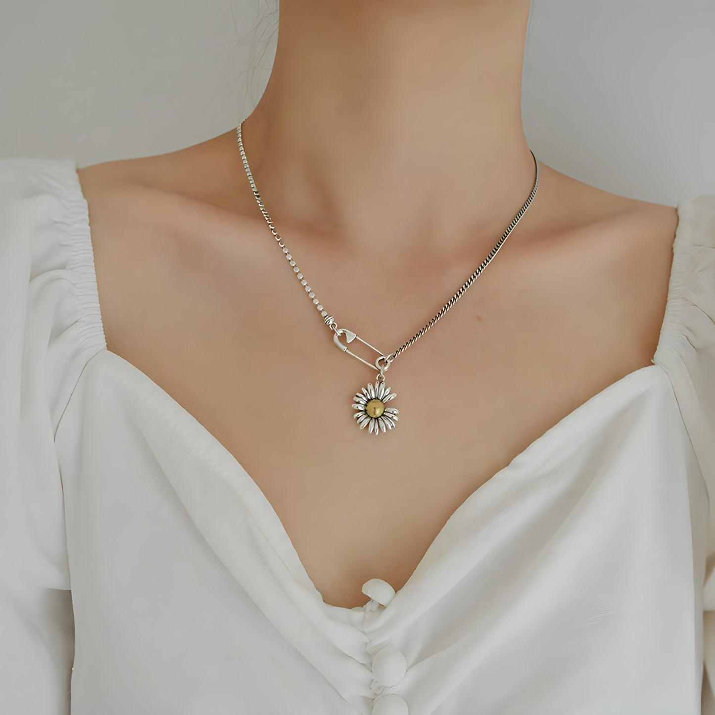 Collar de Plata 925 - SunFlower