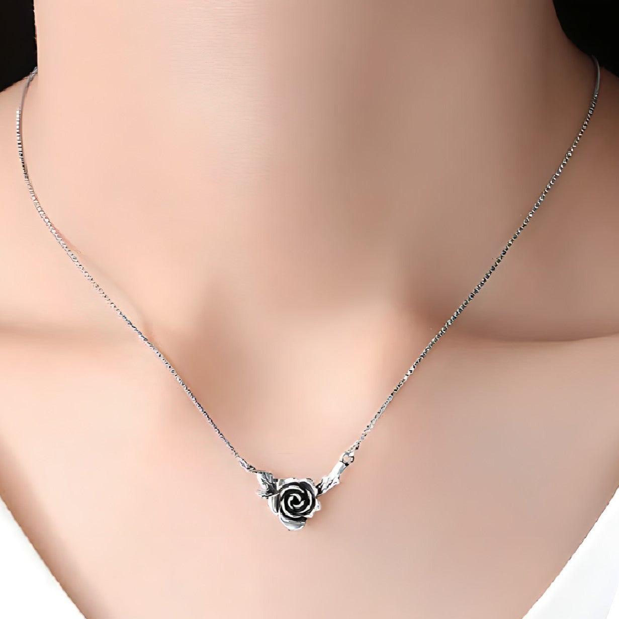 Collar de Plata 925 - Rose