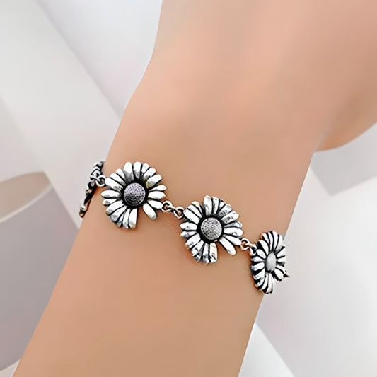 Pulsera de Plata 925 - Girasol