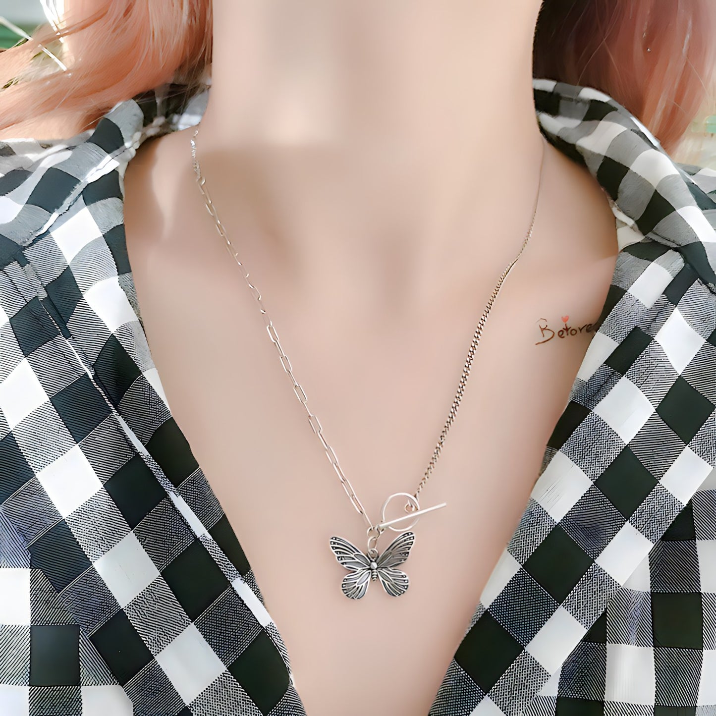 Collar de Plata 925 - Butterfly