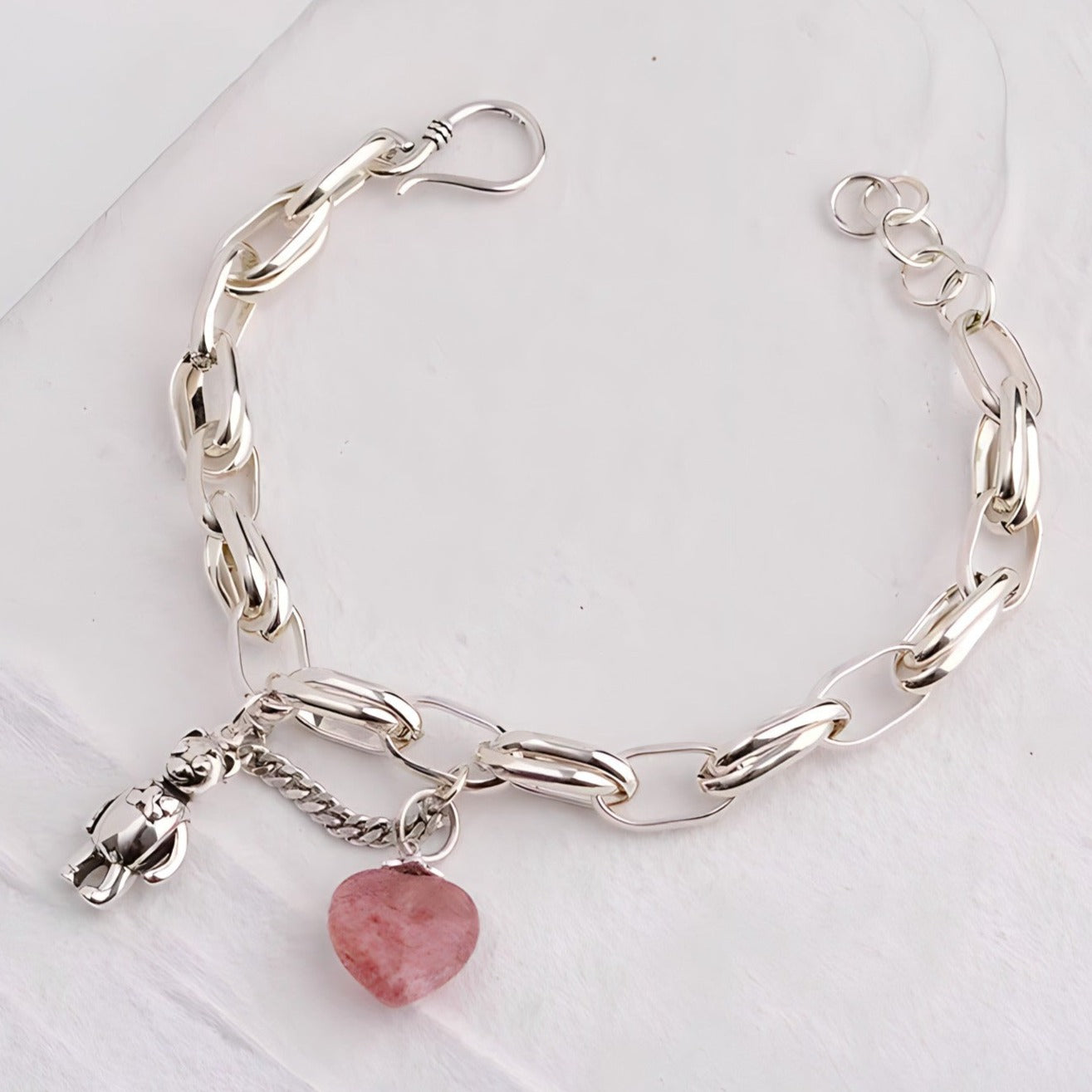 Pulsera de Plata 925 - Happy